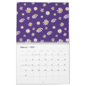 Blumenkalender 2025 kalender (Feb 2027)