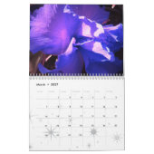 Blumenkalender 2025 kalender (Mär 2027)