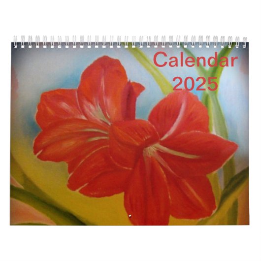 Blumenkalender 2025 kalender (Titelbild)