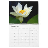 Blumenkalender 2026 kalender (Jan 2027)
