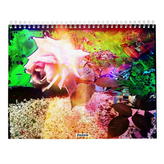 Blumenkalender 2026 kalender (Rückseite)