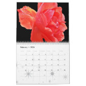 Blumenkalender 2026 kalender (Feb 2026)