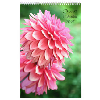 Blumenkalender 2027 kalender