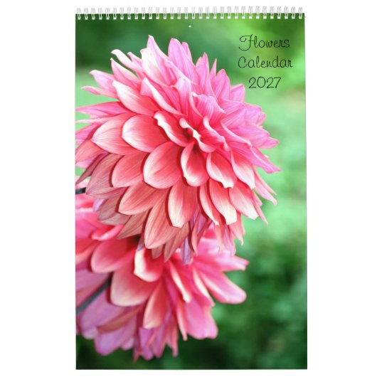 Blumenkalender 2027 kalender (Titelbild)