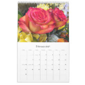 Blumenkalender 2027 kalender (Feb 2027)