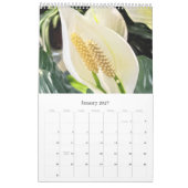 Blumenkalender 2027 kalender (Jan 2027)