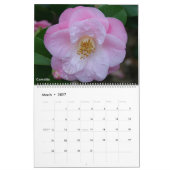 Blumenkalender 2027 kalender (Mär 2027)