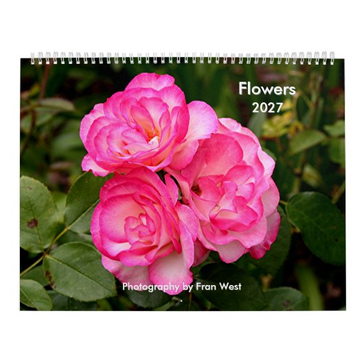 Blumenkalender 2027 kalender (Titelbild)