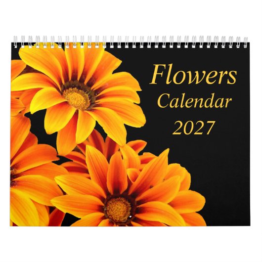 Blumenkalender 2027 kalender (Titelbild)