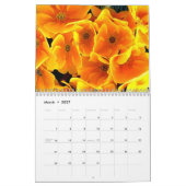 Blumenkalender 2027 kalender (Mär 2027)