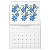 Blumenkalender Kalender (Jan 2027)