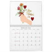 Blumenkalender Kalender (Feb 2026)