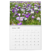 Blumenkalender Kalender (Jan 2027)