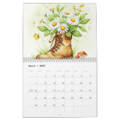 Blumenkalender Kalender (Mär 2027)