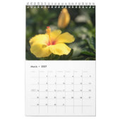 Blumenkalender Kalender (Mär 2027)