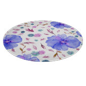 Blumenkäppchen für Wasserfarben - künstlerisches G Schneidebrett (Ecke)