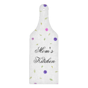 Blumenkäppchen - Personalisiertes Geschenk für Mam Schneidebrett