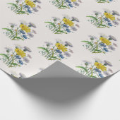 Blumenkarneval Geschenkpapier (Ecke)