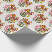 Blumenkarneval Geschenkpapier (Ecke)