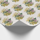 Blumenkarneval Geschenkpapier (Ecke)
