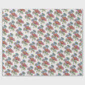 Blumenkarneval Geschenkpapier (Flach)