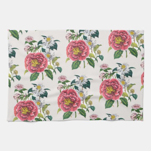 Blumenkarneval Handtuch (Horizontal)