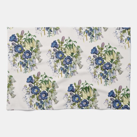 Blumenkarneval Handtuch (Horizontal)