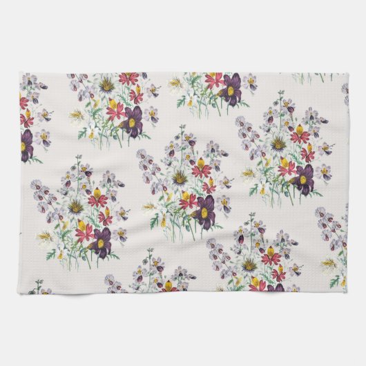 Blumenkarneval Handtuch (Horizontal)