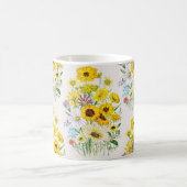 Blumenkarneval Kaffeetasse (Mittel)