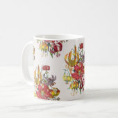 Blumenkarneval Kaffeetasse (Vorderseite Links)