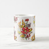 Blumenkarneval Kaffeetasse (Mittel)