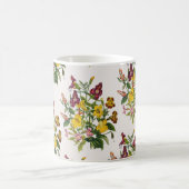 Blumenkarneval Kaffeetasse (Mittel)