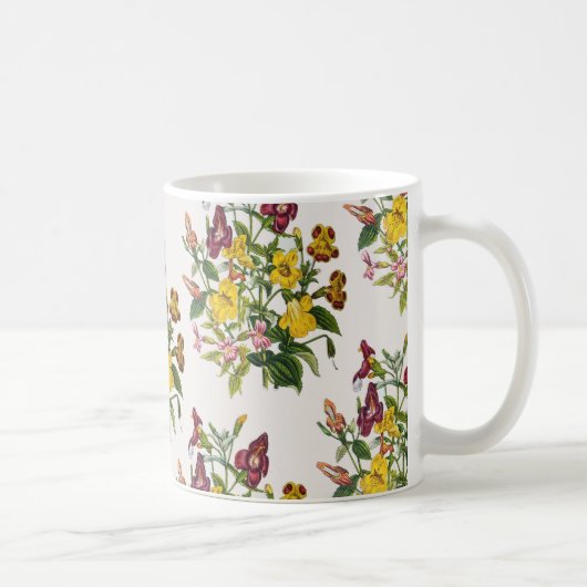 Blumenkarneval Kaffeetasse (Rechts)