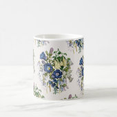 Blumenkarneval Kaffeetasse (Mittel)
