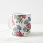 Blumenkarneval Kaffeetasse (Vorderseite Links)