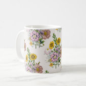 Blumenkarneval Kaffeetasse (Vorderseite Links)