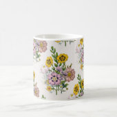 Blumenkarneval Kaffeetasse (Mittel)