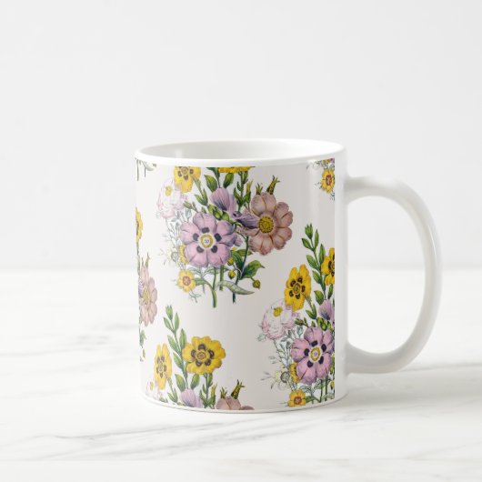 Blumenkarneval Kaffeetasse (Rechts)