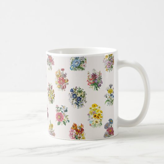 Blumenkarneval Kaffeetasse (Rechts)