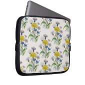 Blumenkarneval Laptopschutzhülle (Vorne Rechts)