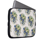 Blumenkarneval Laptopschutzhülle (Vorne Rechts)