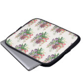 Blumenkarneval Laptopschutzhülle (Vorne Knopf)