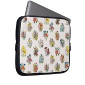 Blumenkarneval Laptopschutzhülle (Vorne Rechts)