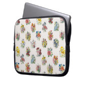Blumenkarneval Laptopschutzhülle (Vorderseite Links)