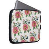 Blumenkarneval Laptopschutzhülle (Vorne Rechts)