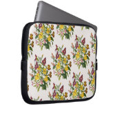 Blumenkarneval Laptopschutzhülle (Vorne Rechts)