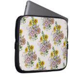 Blumenkarneval Laptopschutzhülle (Vorne Rechts)
