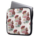 Blumenkarneval Laptopschutzhülle (Vorderseite Links)