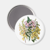Blumenkarneval Magnet (Vorderseite/Rückseite)