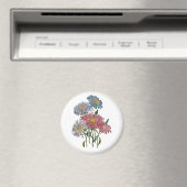 Blumenkarneval Magnet (In Situ (Geschirrspüler))